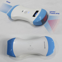 Sistema de ultrasonido de matriz en fase inalámbrico Suresult para uso médico de múltiples manijas Doppler de color