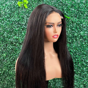 360 HD Trong Suốt Ren phía trước Tóc Giả Nhà cung cấp Brazil tóc giả tóc con người 360 đầy đủ ren glueless HD ren phía trước tóc giả cho phụ nữ da đen - Product Image 1