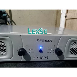 1 PCS CROWN MacroTech PX3000 Amplificateur de puissance 2 canaux d'occasion xgeqpt - Product Image 1