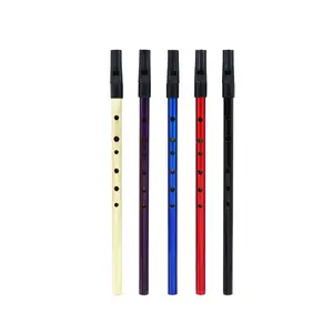 Vendita calda Irish Tin Flute C/D-tune whistle classroom insegnamento studenti principianti produttori prezzo all'ingrosso fischietto 6 fori