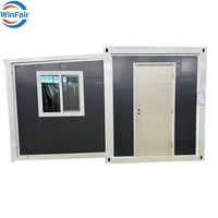 WinFair Luxe Plié Modulaire Préfabriqué Panneau Sandwich Mobile Simple Aile Extensible Conteneur Maison Malaisie Luxe