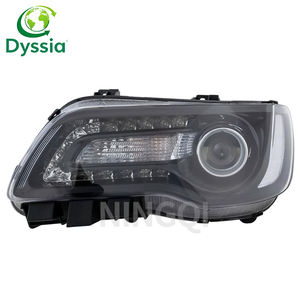 Dyssia far için 2015-2017 Chrysler 300 yolcu yan şeffaf Lens siyah konut 68214382AD - Product Image 1