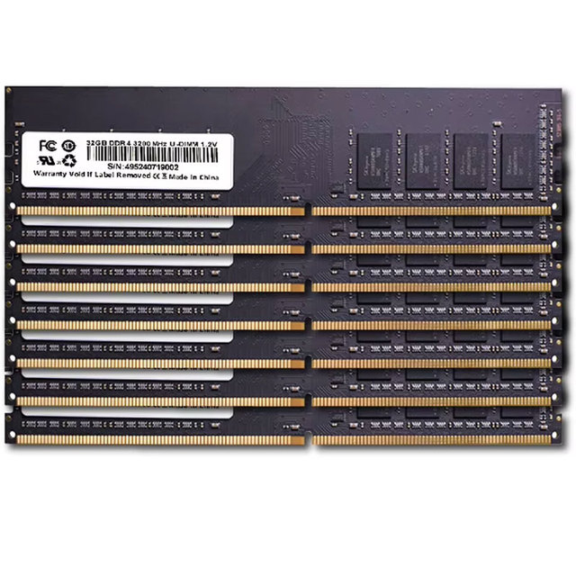 U-DIMM Memoria RAM DDR4 16G 32G Memory RAM 3200 2666MHZ 8G PC4 RAM DDR4 Ymeiton High Quality Heat Sink for Desktop Computer