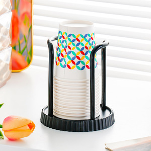 Disposable Cup Holder Clip On Type For <b>Paper</b> Cups <b>Kitchen</b> Coffee Shop Use PP Material Simple Style - Product Image 4