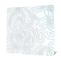 Tapis de souris Skypad Esports et Gaming Verre trempé fin avec surface lisse Tapis de souris à base Poron imperméable personnalisé