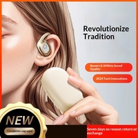 Nuevos Auriculares Inalámbricos de Moda con Bluetooth, Diseño Abierto, Cancelación de Ruido, Larga Duración de Batería