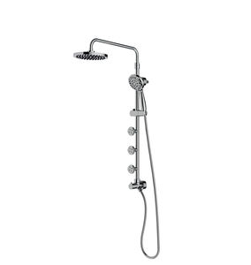 HL-3139真鍮製シャワーコラムシャワーセットボディジェットバスルーム壁掛けレインシャワーセット - Product Image 1