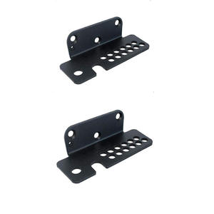 Custommetal Cintrage Fabrication Métal Noir Divers Types Panneau <span class=keywords><strong>Solaire</strong></span> Montage U Support - Product Image 3