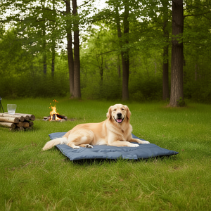 UFBemo Pet Dog Cat <b>Mat</b> Rectangle Portable Machine Washable <b>Waterproof</b> <b>Outdoor</b> Camping Bed For Dogs Cats Small Animals - Product Image 2