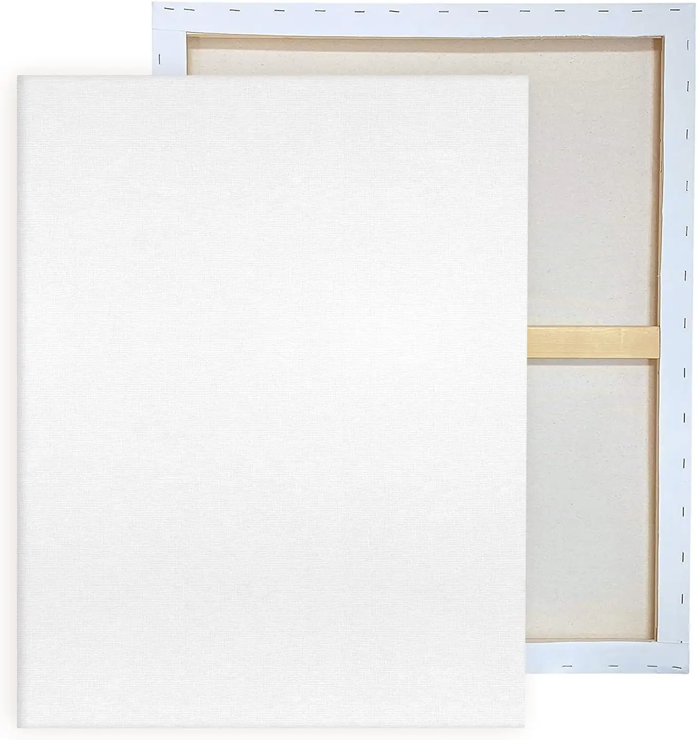 Zwart Wit Gestrekte Doeken Voor Het Schilderen Van Multi-Pack Blanco Schilderij Canvas 10Oz Gesso Vijfvoudig Geprimed 100% Katoen Kunst