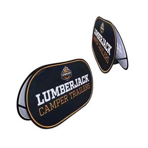 Portable and Durable Outdoor Advertising <b>Banners</b> with Double-Sided Printing for Sports Events - Product Image 2