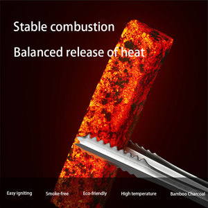 Bricchetto di segatura a lunga combustione carbone per <span class=keywords><strong>Barbecue</strong></span> GRILL latifoglie carbone segatura carbone di bambù carbone carbone carbone carbone <span class=keywords><strong>Barbecue</strong></span> - Product Image 2