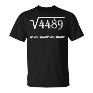 Camiseta con la raíz cuadrada de 4489, regalo de cumpleaños número 67 para los amantes de la matemática - Product Image 2