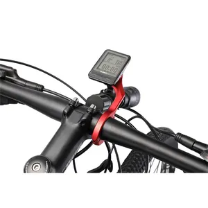 양면 자전거 GPS 핸들 바 마운트 Trestle 사이클링 브래킷 자전거 컴퓨터 홀더 호환 핸들 바 크기 31.8mm 25.4mm