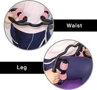 Rouleau de musculation à quatre roues amélioré pour l'avant-bras et le mollet Tennis Elbow Brace for Men Perfect Massage Roller