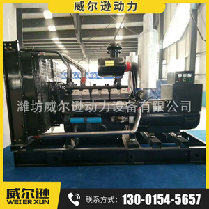 เครื่องกำเนิดไฟฟ้าดีเซลเซี่ยงไฮ้ 800 กิโลวัตต์ สำหรับอุตสาหกรรมเหมืองแร่ ใช้ไฟ 50 เฮิรตซ์ 1500 รอบต่อนาที 400/230 โวลต์ - Product Image 3