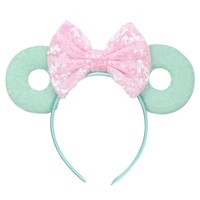 Ziming couleur bonbon Festival beignet enfants bandeau enfants noël arc bandeau souris oreilles bandeau pour adulte