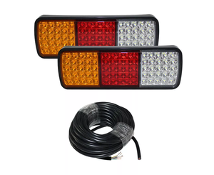 12V/24V <span class=keywords><strong>feu</strong></span> arrière de camion de haute qualité, lumière d'avertissement en plastique, luminaire de camion, surbrillance LED, <span class=keywords><strong>feu</strong></span> arrière de <span class=keywords><strong>remorque</strong></span> - Product Image 2