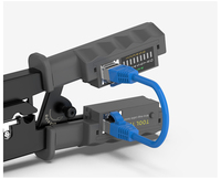 Herramienta de prueba de Cable de enchufe modular múltiple de alta calidad ZHEFAN Rj11 Rj12 Rj45 herramienta de prensado de probador de Cable de red manual