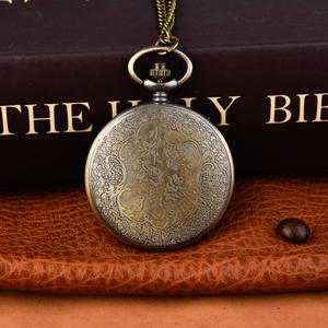 Montre de poche vintage en alliage, boîtier en quartz, style Bill Cipher, analogique, pendentif, collier, montre à chaîne pour homme, femme, enfant, cadeau, non étanche - Product Image 5