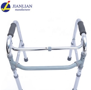 Déambulateur à cadre en aluminium Jianlian JL915L - Léger et confortable, équipement <span class=keywords><strong>médical</strong></span> hospitalier pour personnes handicapées, aides à la marche - Product Image 3