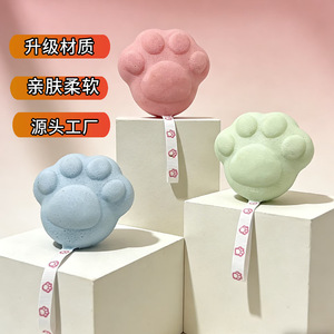 Baby <b>Bath</b> <b>Sponge</b> 3D Fluffy Cotton Multifunctional for Infant Toilet Use 0-12 Months - Product Image 2