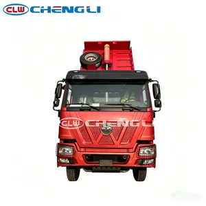 Camion benne basculante hydraulique robuste 6x4, capacité de charge 13,5t, moteur diesel 349 CV, pour le transport minier - Vente en gros - Product Image 4