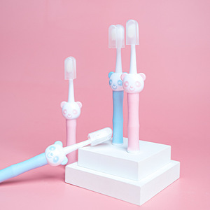 Haoniu Brosse à dents pour enfants à poils souples de 1 à 12 ans, manuelle, pour le soin des dents de lait - Product Image 2
