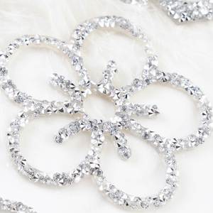 Accessoires DIY : Strass thermocollants/auto-adhésifs, Série creuse (Nœud, Étoile, Papillon, Cœur) pour décorations de sacs - Product Image 5