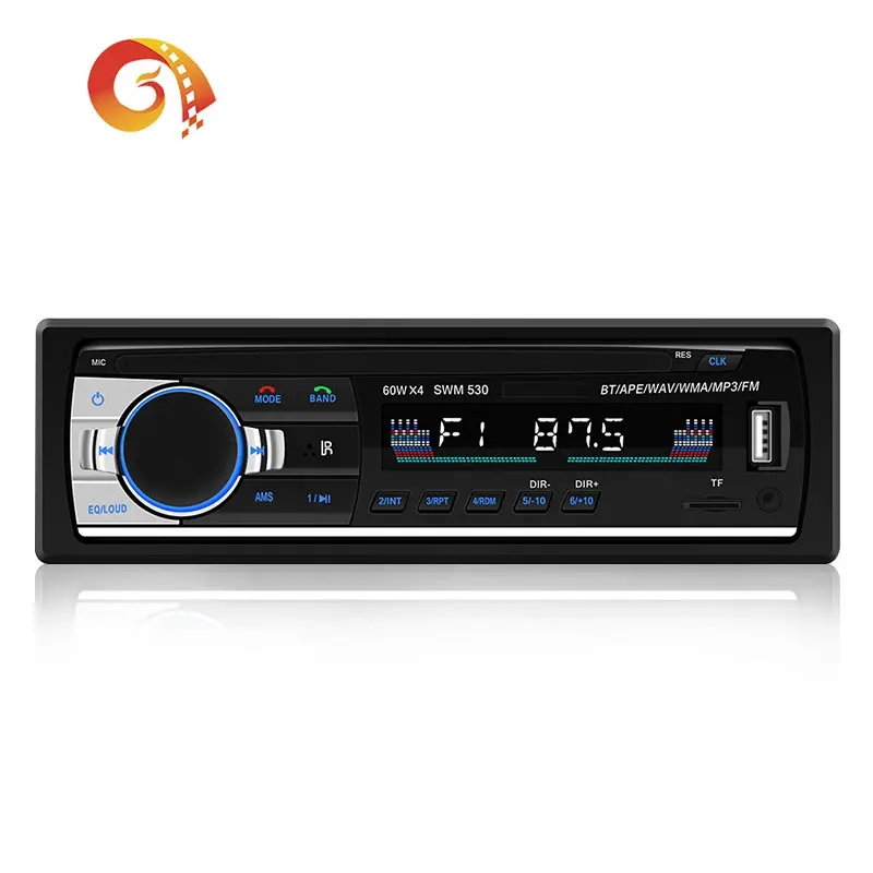 Fm Sd Usb סטריאו אודיו רדיו וידאו ניווט לרכב Dvd Vcd Cd Mp5 Mp4 Mp3 נגן עם BT