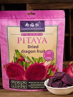 Shangmeifang Pitaya en morceaux séchés, fruits secs de grande taille, sachet de 128g, riche en fibres alimentaires