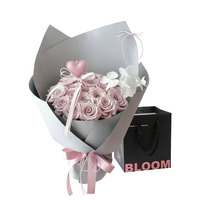 19 Aksesoris Buket Mawar Sabun Bunga Mewah Ringan Hadiah Ulang Tahun Hari Valentine Grosir