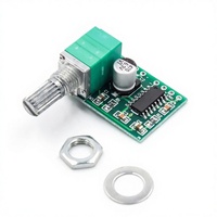 Module d'amplificateur numérique miniature PAM8403 5V, kit DIY, alimentation USB pour petits haut-parleurs