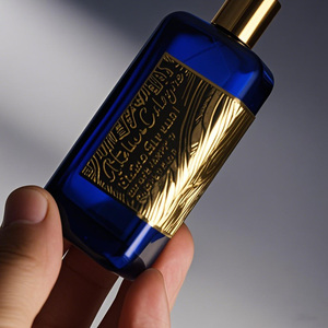 Lusso in rilievo Logo <span class=keywords><strong>Klein</strong></span> blu bottiglia di profumo e confezione con borsa - Product Image 5