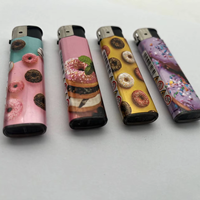 BAIDA USB Style Électrique Rechargeable Briquet À Gaz Coupe-Vent Intérieur/Extérieur Cuisine Voyage Logo BBQ Bougie Utilisation Fabriqué En Plastique