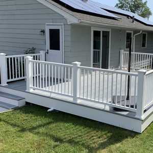 <span class=keywords><strong>Balustrade</strong></span> d'extérieur en bois et plastique Composite pour <span class=keywords><strong>terrasse</strong></span>, <span class=keywords><strong>garde</strong></span>-<span class=keywords><strong>corps</strong></span> pour balcon, <span class=keywords><strong>garde</strong></span>-<span class=keywords><strong>corps</strong></span> pour décoration extérieure - Product Image 2