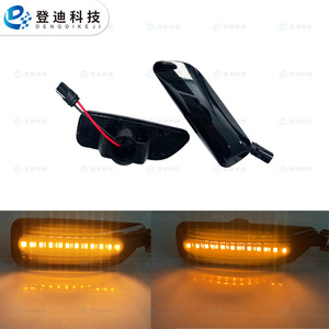 Dengdi สัญญาณไฟเลี้ยวแบบไดนามิกสำหรับวอลโว่ S60 S80 V70ไฟ LED ด้านข้าง XC90ชุดอัปเกรดเรโทรฟิต - Product Image 1