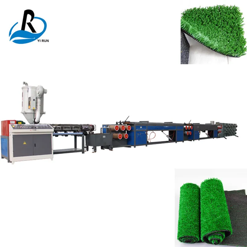 人工芝カーペット押出機プラスチック芝押出装置人工芝糸生産ライン製造機