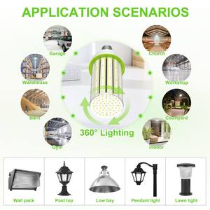 Ampoules LED Corn 35000Lm 250W E39 100-277VAC pour atelier, maison, garage, entrepôt, éclairage commercial et de grandes surfaces - Product Image 5