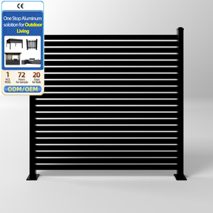 Vinyl hàng rào Composite hàng rào-lưới thiết kế hàng đầu, 6ft x 8ft tấm, khung composite, vinyl kết thúc, thời tiết - Product Image 1