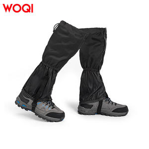 Guêtres de randonnée WOQI 48x55cm, imperméables et coupe-vent, protection des jambes pour la randonnée en montagne, équipement léger unisexe - Product Image 2