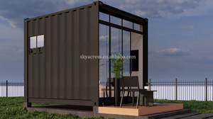 Conteneur de luxe petites maisons conteneur bureau jardin 10 pieds extérieur bureau hangar petite arrière-cour bureau mobile <span class=keywords><strong>chalets</strong></span> - Product Image 6