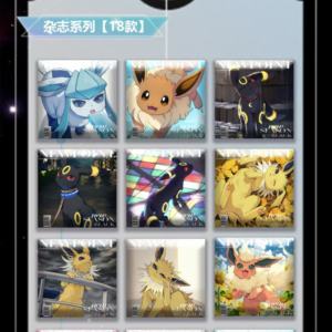 Aimants de réfrigérateur en céramique DM Pokemoned, coins carrés, impression couleur intégrale, personnages d'anime mignons, décoration de la maison et de la cuisine, autocollants magnétiques - Product Image 4