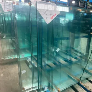 6.38Mm Gehard Gelaagd Glas Helder Gelaagd Glas, Glas Gelamineerd Blad