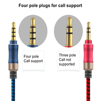 Câble audio stéréo plaqué or, 10 mètres, 3.5mm, câble optique aux, oreillettes, extension durable, 4 pôle