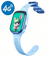 Reloj Inteligente para Niños con Tarjeta SIM 4G, Resistente al Agua IPX7, D56, Admite Videollamadas, Fotografía, Posicionamiento LBS+WIFI, Monitor de Sueño