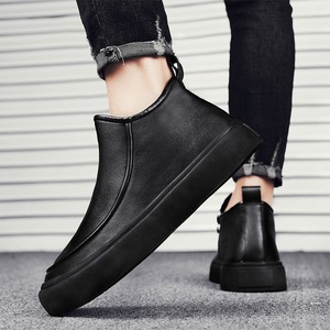 M012 Nuove Scarpe in Pelle Fatte a Mano per Uomo, Stile Business Casual Autunnale, Scarpe Slip-on in Pelle Morbida Retrò, Traspiranti e Comode per Camminare - Product Image 2
