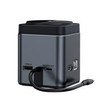 Nouveau chargeur sans fil magnétique 8 en 1 avec ports USB, station de charge rapide, station de charge de bureau