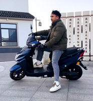 Scooter électrique CKD EEC 10 pouces 600/800W, vitesse 50 km/h, scooter électrique de haute qualité, moto électrique rapide avec une puissance élevée