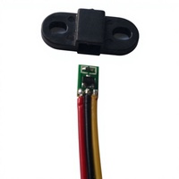 Sensor Proximitas Efek Hall 25.5*11mm Casing Plastik Kabel 300mm Saklar Deteksi Posisi Magnetik